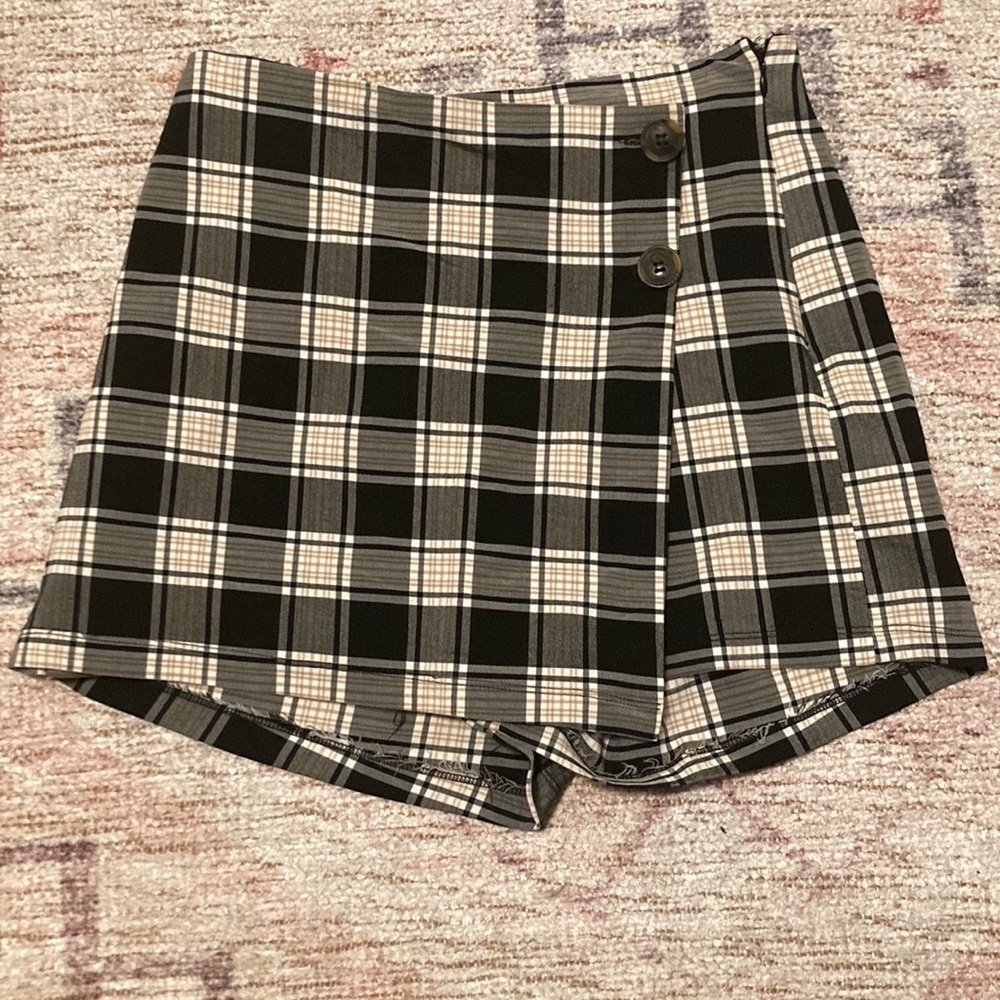 Plaid skort from Tilly’s!
